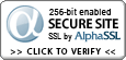Site Seal GlobalSign AlphaSSL
